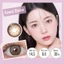 Magister 6 tháng 1 Cặp Kawaii Choco Kính Áp Tròng Màu Nâu Kawaii Brown Tự Nhiên Thời Trang 14.5MM