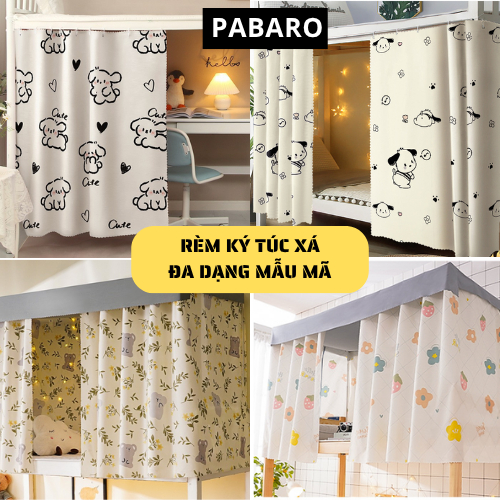 Rèm giường kí túc xá sinh viên , rèm màn giường nhiều màu sắc