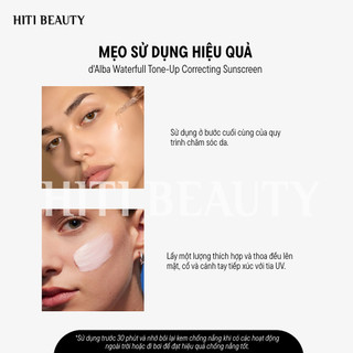 Kem Chống Nắng d'Alba Waterfull Tone-Up Correcting Sunscreen