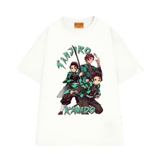 Áo Thun Anime Thanh Gươm Diệt Quỷ Arc Vô Hạn Thành Nhân Vật Tanjiro Kamado Vải Cotton 75 Thoáng Mát