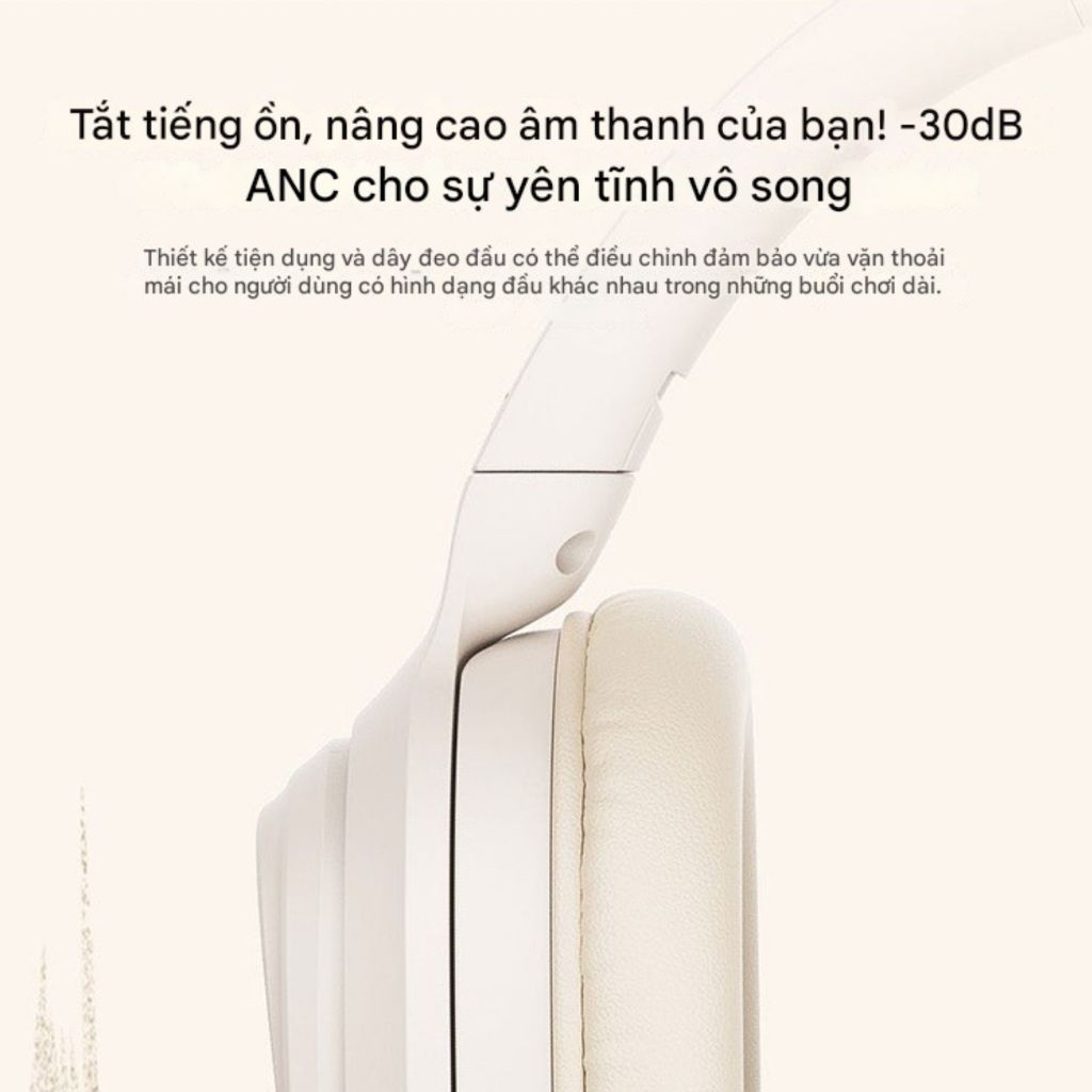 Tai nghe Headphone Bluetooth HAVIT LIFE NC02H, BT 5.4, ANC -30dB, Driver 40mm, App Điều Chỉnh, Nghe 50H - Chính hãng | BigBuy360 - bigbuy360.vn