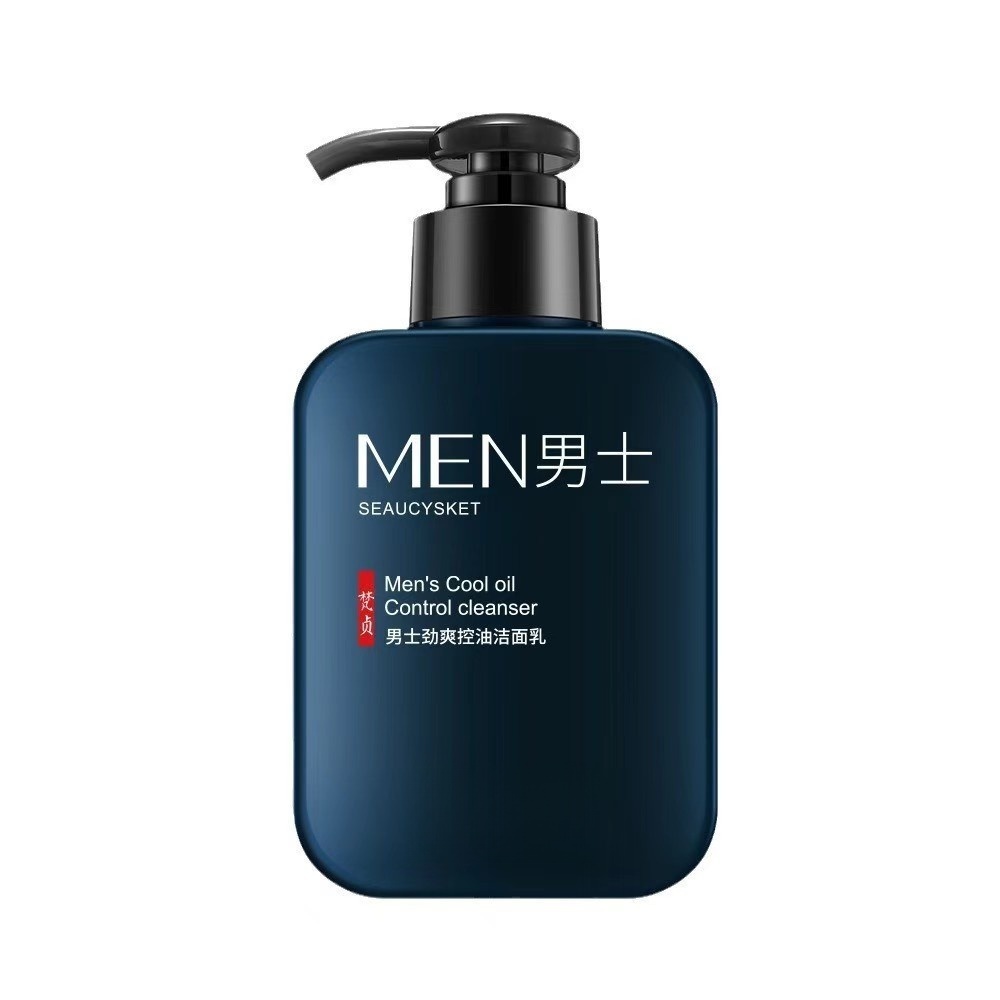 🔥【Mua 1 Tặng 1】Sữa Rửa Mặt Nam Giảm Mụn Kiềm Dầu Tràm Trà Axit Salicylic – Làm sạch sâu  Da Dầu Mụn