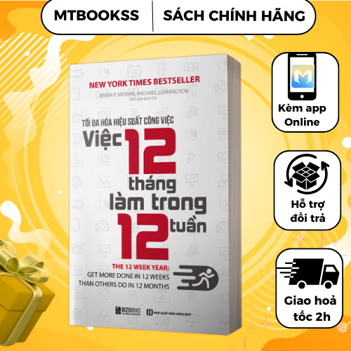 Sách - Combo Đừng Làm Việc Chăm Chỉ + Tối Đa Hóa Hiệu Suất Công Việc Việc 12 Tháng Làm Trong 12 Tuần