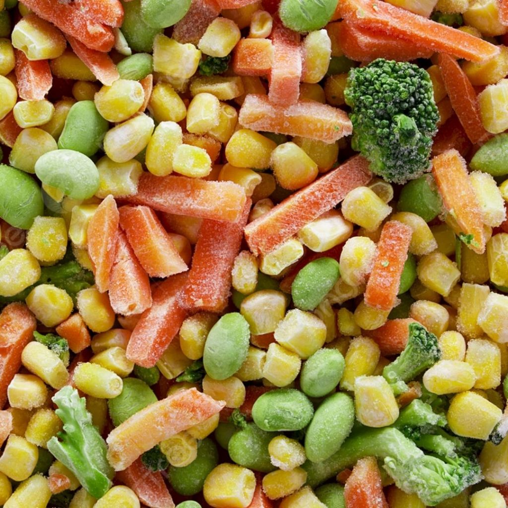 Rau củ hỗn hợp cắt sẵn gói 1kg