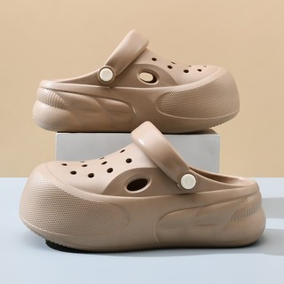Dép sục nữ đế bằng dáng cao 5cm Mita kiểu sandal quai hậu cá tính Hàn Quốc CS-134