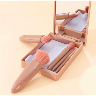 Set cọ trang điểm 5 cây kèm gương đầy đủ các chức năng hàng nội địa