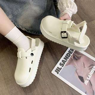 Dép sục nữ đế cao 4cm basic kiểu sandal quai hậu có thể tháo rời năng động SR Mita CS-129