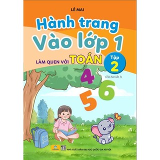 Sách - Combo 4 cuốn Vở Tập Viết Có Mẫu Chữ và Làm Quen Với Toán (Lê Mai) - ndbooks