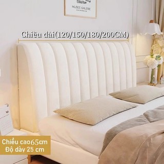 Vỏ bọc bảo Giường Vỏ Bọc Đầu Giường Dày Dặn Chống Bụi Chống Va Chạm Kiểu Dáng Đơn Giản