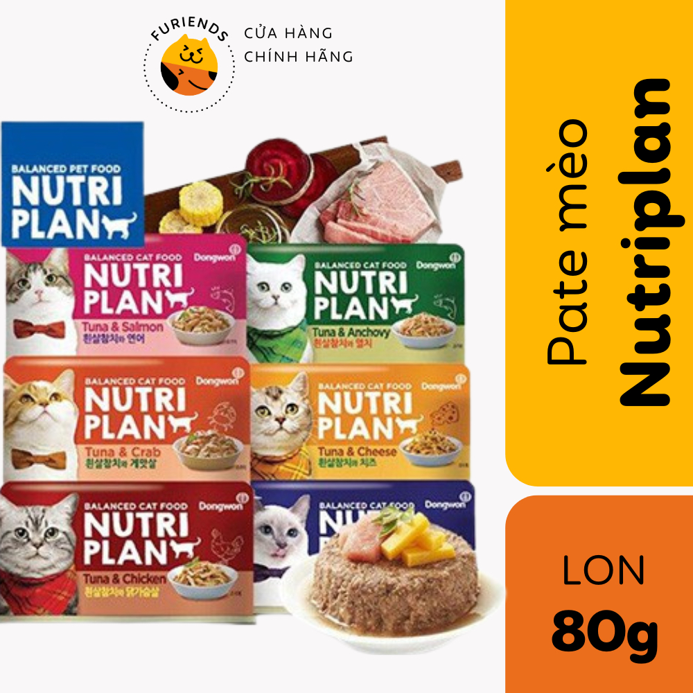 [HOẢ TỐC] Pate cho mèo Nutri Plan cao cấp hỗ trợ tiết niệu 160g ...