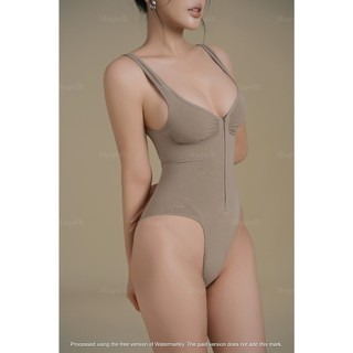 Bodysuit Định Hình Kéo Khóa Shapefit Premium BS08 Siết Eo Nâng Mông Tôn Dáng