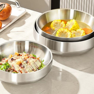 Tô bát 2 lớp inox Cao cấp chuẩn Hàn Quốc cách nhiệt Premium dùng ăn mì lạnh phong cách Hàn Quốc