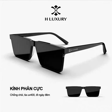 [Kính râm cao cấp ] Mắt Kính Râm Thời Trang Cho Nam Nữ Form Eyewear Dạng Mới V2X - HLuxury
