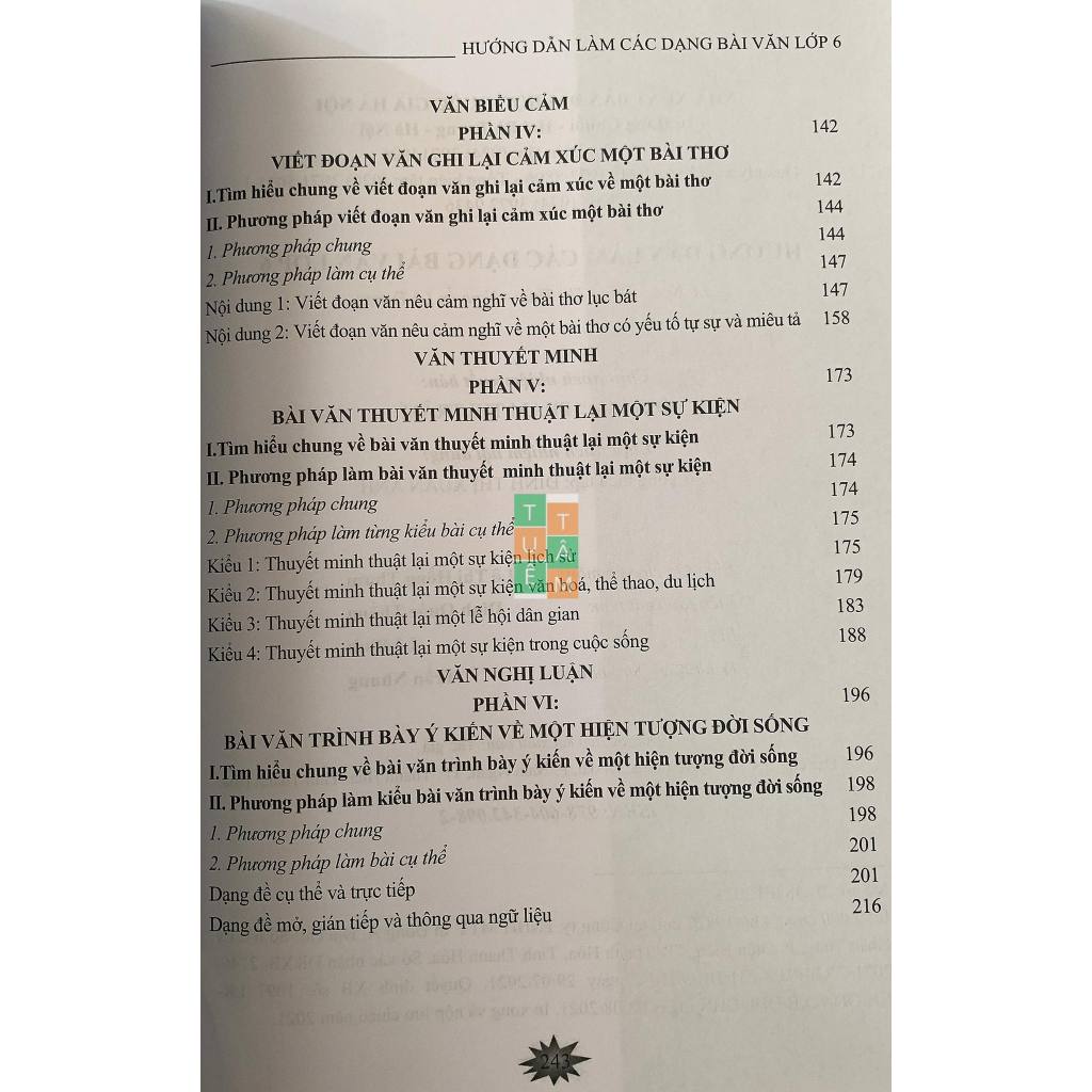 Sách - Hướng dẫn làm các dạng bài Văn lớp 6 + 7 + 8 + 9