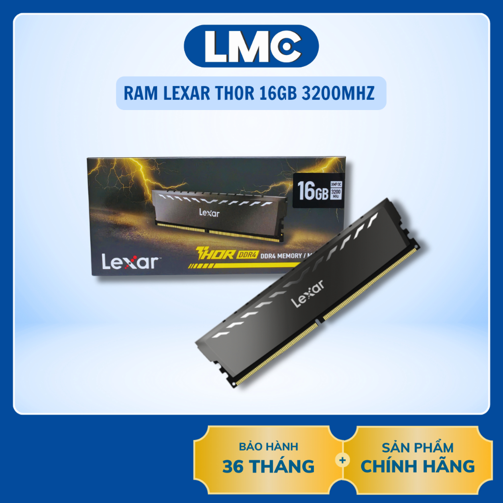 RAM LEXAR THOR 16GB (1 x 16GB) DDR4 3200MHz | Shopee Việt Nam