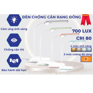 Đèn Học Chống Cận Rạng Đông RD-RL, Đèn Cảm Ứng Để Bàn, Đọc Sách, Làm Việc, BH 2 Năm