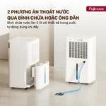 Máy hút ẩm không khí gia đình tiết kiệm điện FUJIHOME DH12NW, máy khử ẩm không ồn điều khiển từ xa — ảnh 6