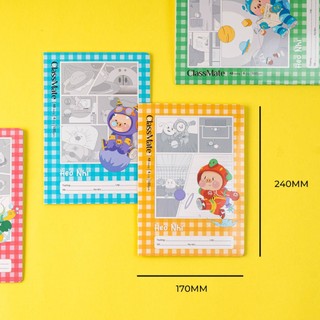 Set combo 10 quyển vở ô ly 48 trang định lượng 100gsm hình siêu nhân công chúa phù hợp học sinh tập viết CB18