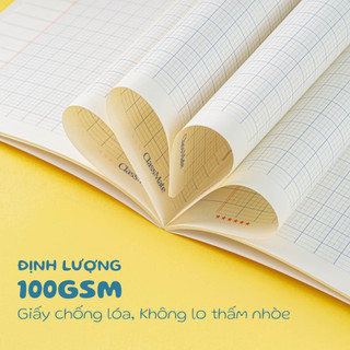 Combo 10 Vở 4 Ô Ly 48 Trang Giấy 100gsm, Vở 4 Ô Li  CLASSMATE Cao Cấp Dành Cho Bé Tập Viết