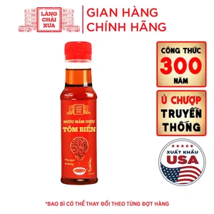 Nước mắm tôm biển Làng Chài Xưa Hồng Ngọc Đại Dương 125ml/chai