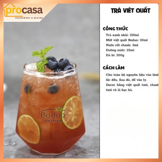 1.3kg - Sốt Boduo Việt Quất - Mứt Trái Cây Pha Chế Trà Sữa, Đá Xay, Soda - Nguyên liệu pha chế chính hãng