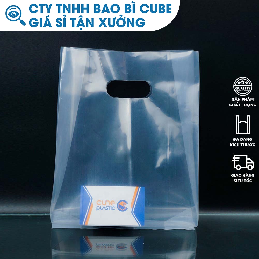 Túi Nilong Hột Xoài Trong Suốt PE,HD Zin [1KG] – CTY BAO BÌ CUBE