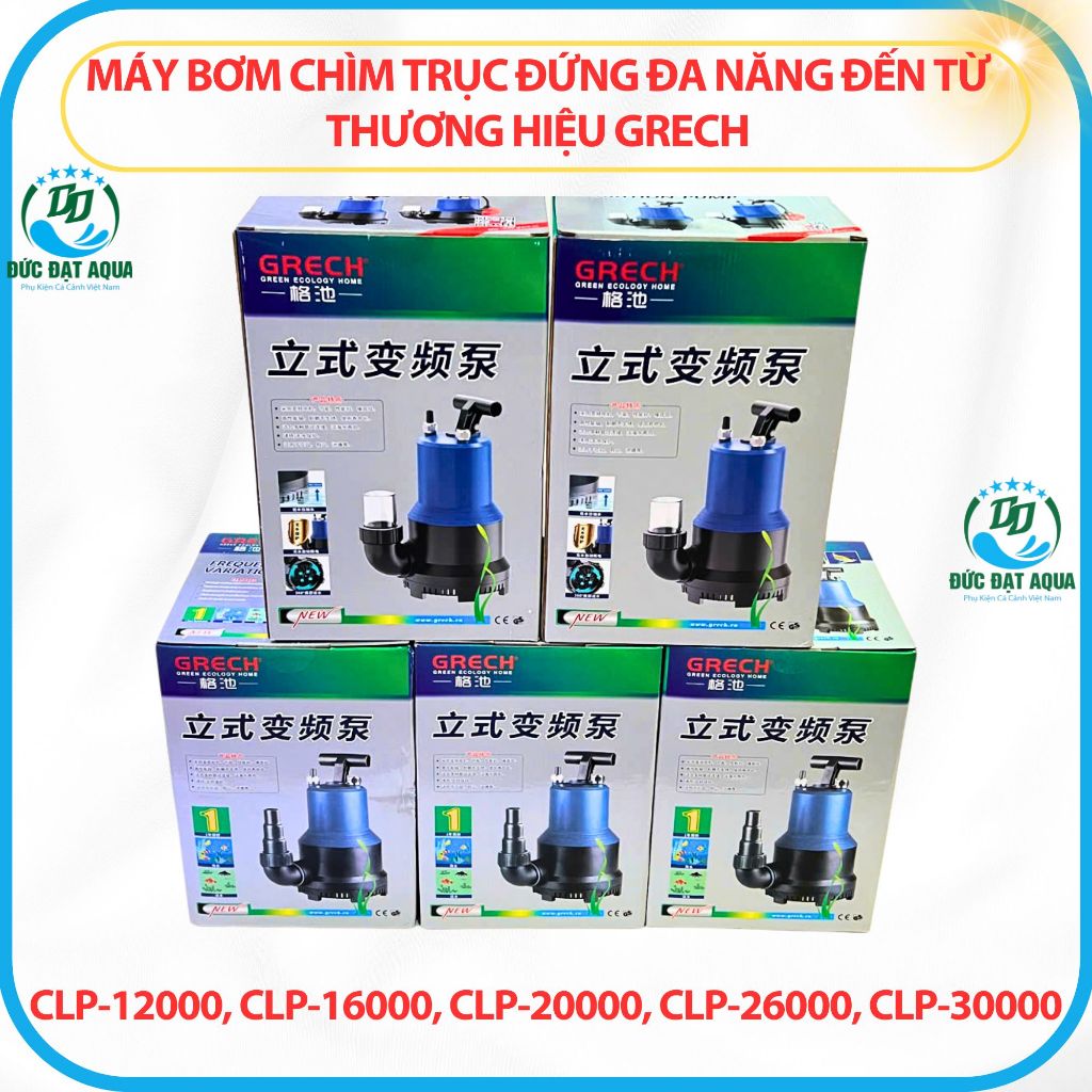 Máy bơm trục đứng đa năng cho hồ cá koi GRECH, CLP-12000, CLP-16000, CLP-20000, CLP-26000, CLP-30000 4
