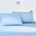 Ga Giường lụa Tencel 50s AOICONCEPT màu trơn đủ size bo chun Cao Cấp không xù lông trơn mượt thoáng mát Drap lụa Tencel — ảnh 4