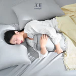 Ga Giường lụa Tencel 50s AOICONCEPT màu trơn đủ size bo chun Cao Cấp không xù lông trơn mượt thoáng mát Drap lụa Tencel — ảnh 5