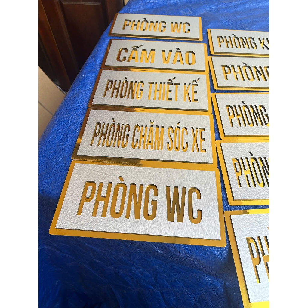 BẢNG TÊN PHÒNG BAN CAO CẤP