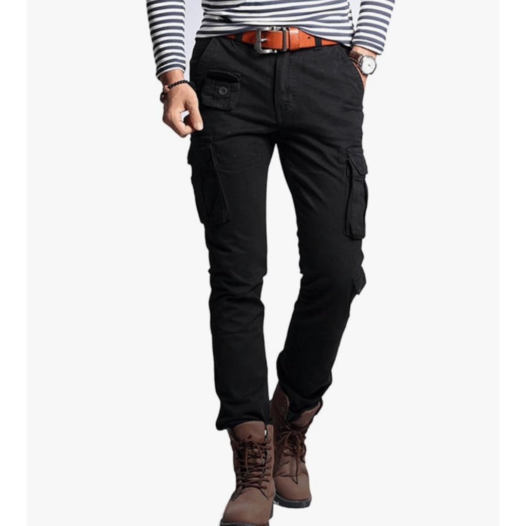 Quần túi hộp nam VANCENI_Mens Pocket Military