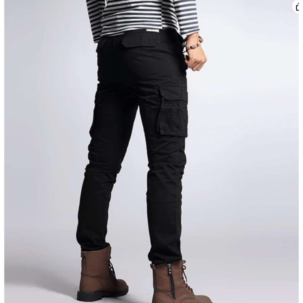 Quần túi hộp nam VANCENI_Mens Pocket Military