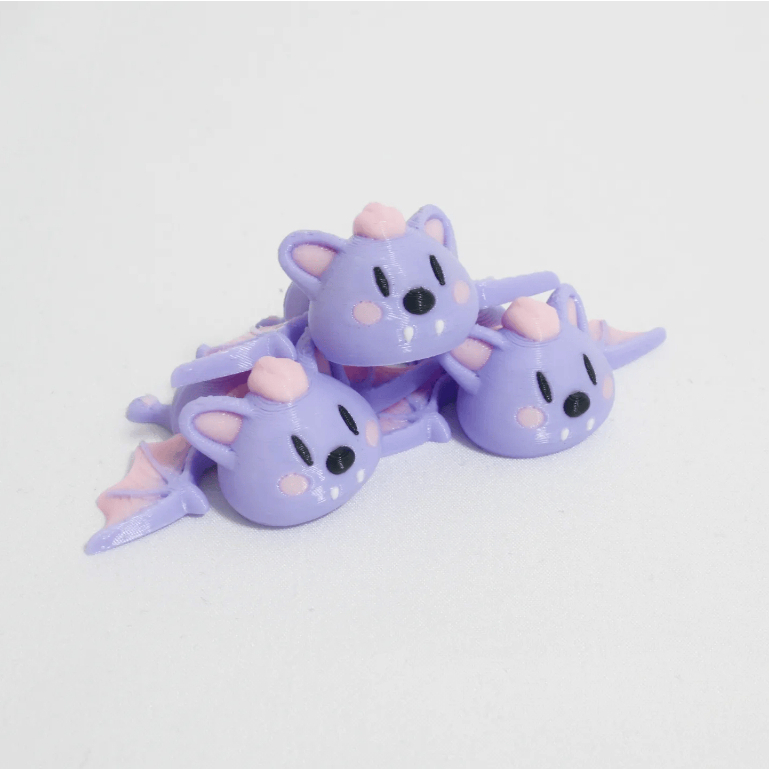 Đồ Chơi Móc Khóa In 3D Dơi Mini Siêu Dễ Thương