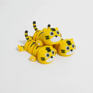 Đồ Chơi Móc Khoá in 3D - Hổ Con Mini Dễ Thương