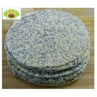 Bánh tráng nướng mè đen nước dừa - 1 bịch 10 cái.