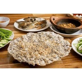 Bánh tráng nướng mè đen nước dừa - 1 bịch 10 cái.