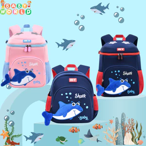 BALO SIÊU ĐẸP CHO BÉ MẪU GIÁO-MẦM NON TỪ 1- 5 TUỔI HOẠ TIẾT CÁ MẬP BABY SHARK DỄ THƯƠNG