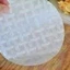 Bánh tráng trắng mỏng loại tròn Tây Ninh.