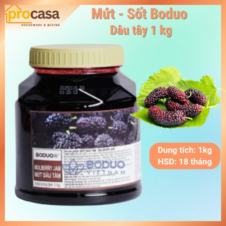 1kg - Mứt dâu tằm Boduo - Nguyên liệu pha chế chính hãng
