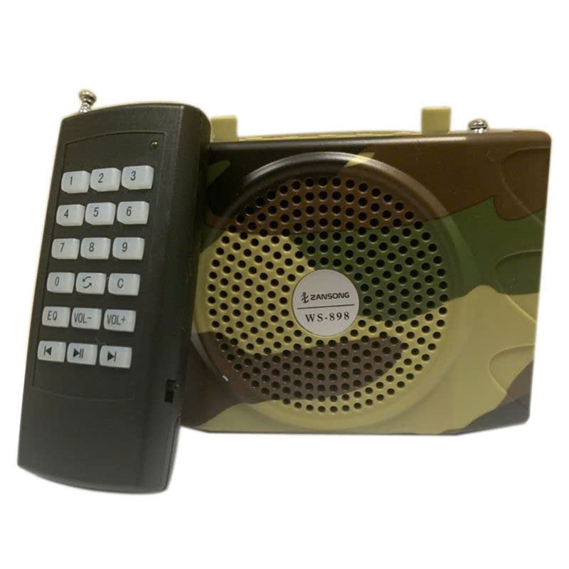 Loa WS898 điều khiển từ xa 100m, loa bẫy chim kèm file chuẩn
