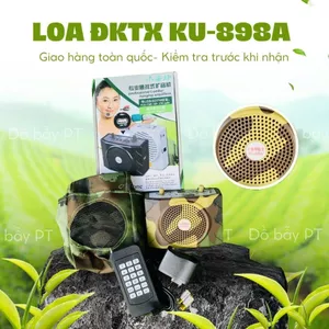 LOA TRỢ GIẢNG BẪY CHIM KU898 ĐIỀU KHIỂN XA LOA BẪY CHIM LOA Có Bluetooth Có Remote