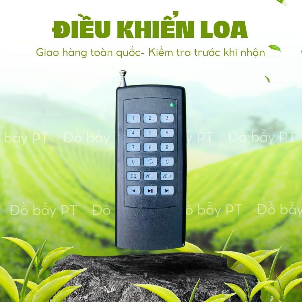Điều Khiển Loa 898 Bluetooth, Điều Khiển Loa Bẫy Chim ws898, e898, ws998, e76