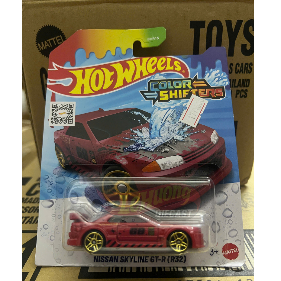 LeHuong Diecast - Xe Hot Wheels Color Shifter Nissan Skyline GT-R (R32 ...