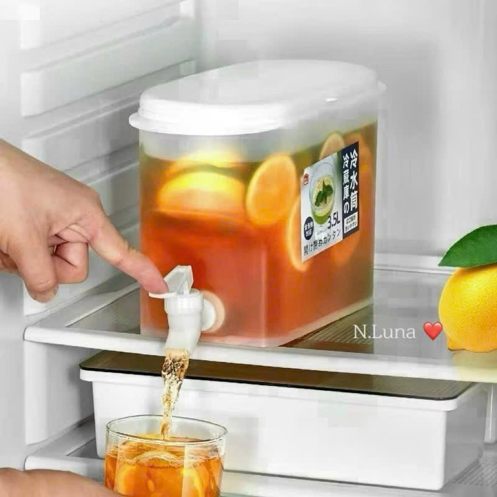 Bình nước 3,5L để trong tủ lạnh có vòi