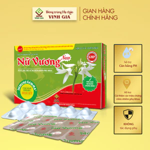 Viên Uống Nữ Vương New, Giảm Khí Hư, Ngứa, Phòng Viêm Nhiễm Phụ Khoa, Hỗ Trợ Cân Bằng pH Vùng Kín