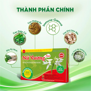 Viên Uống Nữ Vương New, Giảm Khí Hư, Ngứa, Phòng Viêm Nhiễm Phụ Khoa, Hỗ Trợ Cân Bằng pH Vùng Kín