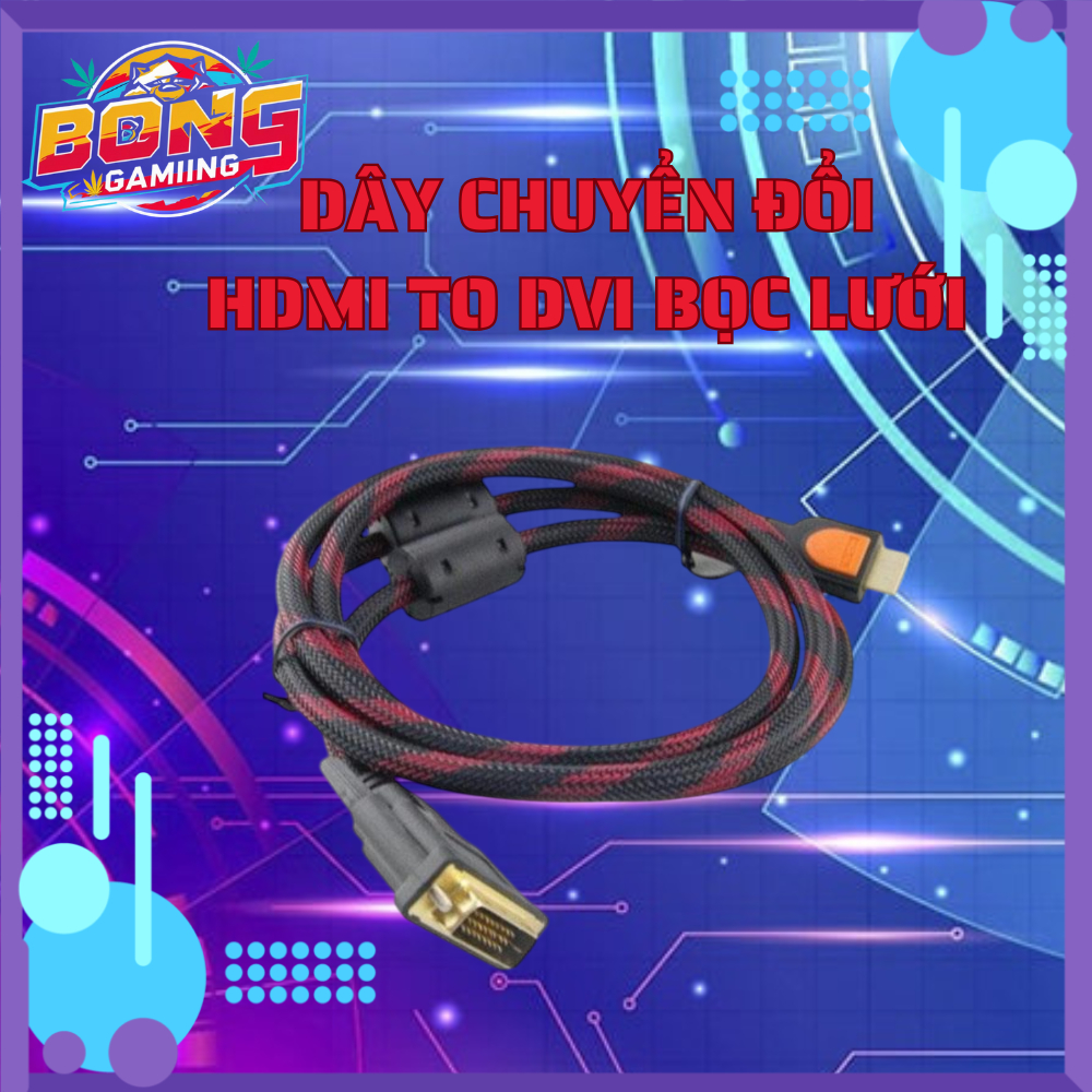Dây Chuyển Đổi HDMI To DVI Và Ngược Lại Có Chống Nhiễu | Shopee Việt Nam