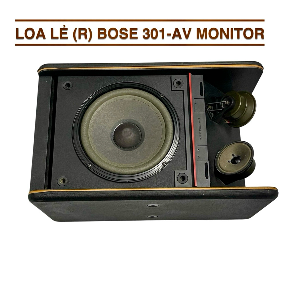 LOA BOSE 301 AV MONITOR LẺ MỘT CÁI BÊN (R) LOA ZIN BÃI NHẬT VỀ BỊ