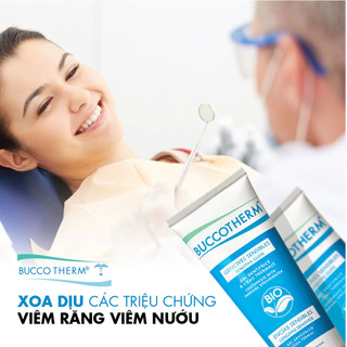 Kem đánh răng hữu cơ cho răng nhạy cảm 2 trong 1 Buccotherm Toothpaste for sensitive teeth 75ml