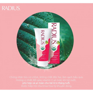 Kem Đánh Răng Hữu Cơ Radius Organic Toothpaste 85g